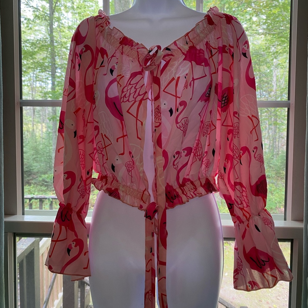 ZAFUL front closure long sleeve top